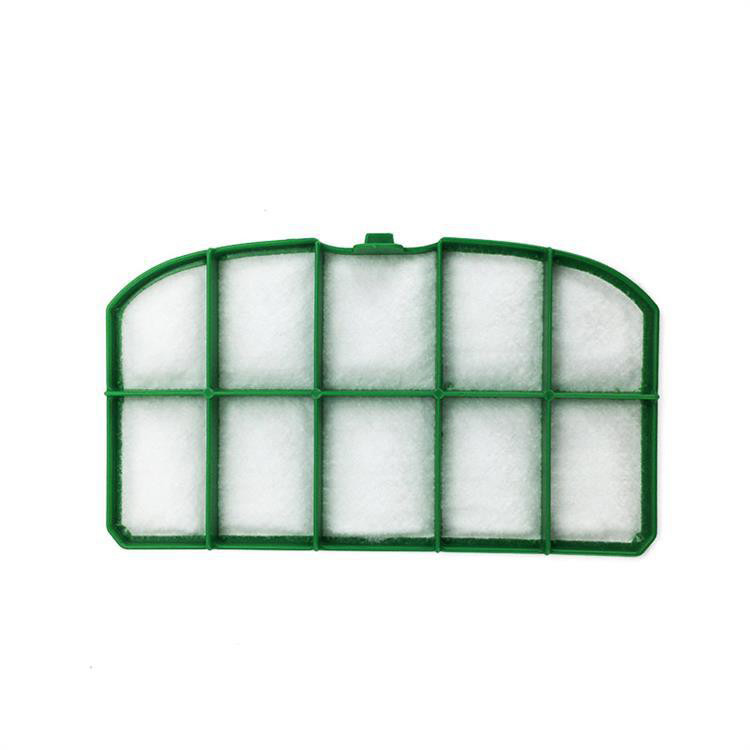 Green White 165*95mm 9mm Cotton Vacuum Cleaner Dust Filter